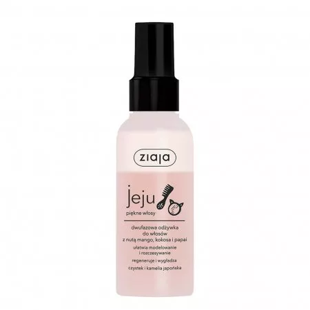 Ziaja Jeju, dwufazowa odżywka do włosów z nutą mango kokosa i papai, 150ml