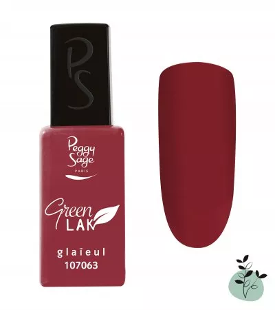 Peggy Sage Green Lak, lakier do paznokci utwardzany lampą UV/LED, glaieul, 10ml