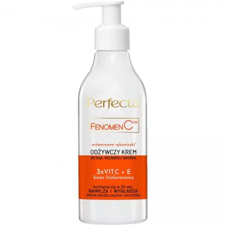 Perfecta Fenomen C odżywczy krem do rąk paznokci i skórek 195ml