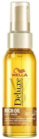 Wella Deluxe Rich Oil, bogaty olejek do włosów suchych i zniszczonych, 100ml