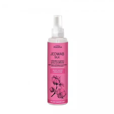 Joanna Hair Jedwab, odżywka wygładzająca do włosów w sprayu, 150ml
