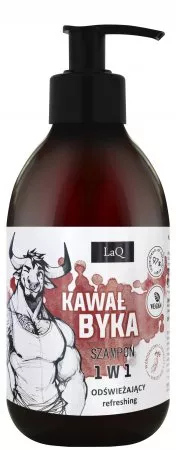 LaQ Kawał Byka, szampon odświeżający 1w1, 300ml