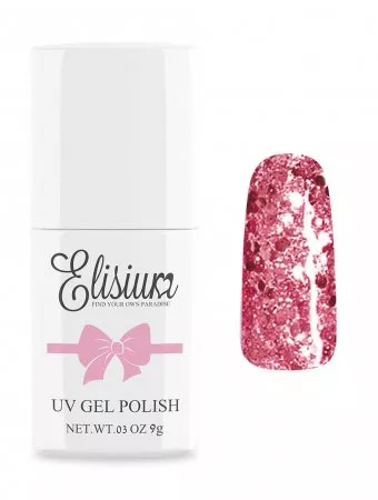 Elisium, lakier hybrydowy 077 Barbie Girl, 9g