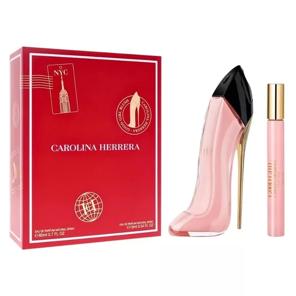 Carolina Herrera Good Girl Blush zestaw woda perfumowana spray 80ml + woda perfumowana spray 10ml (W)