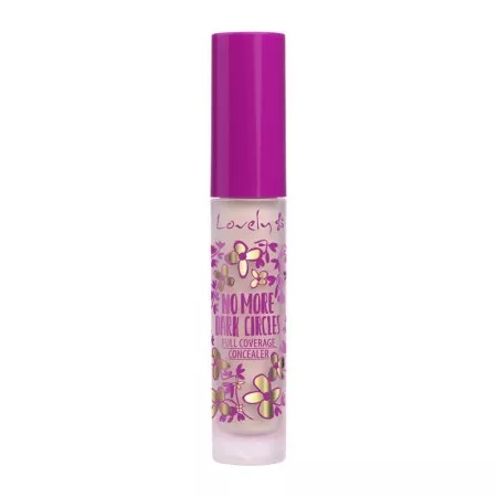 Lovely No More Dark Circles Full Coverage Concealer intensywnie kryjący korektor pod oczy 01 4g
