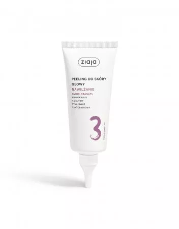 Ziaja Włosy roślinnie pielęgnujemy, owoc granatu, peeling do skóry głowy, 100ml