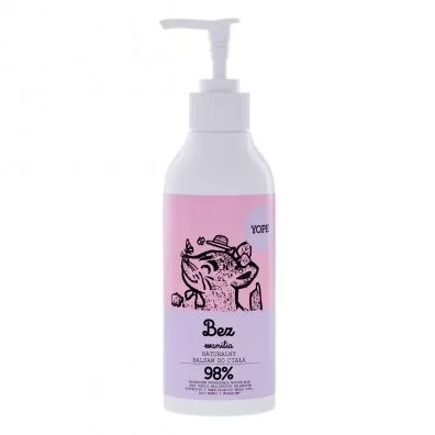 Yope, balsam do rąk i ciała, bez i wanilia, 300ml