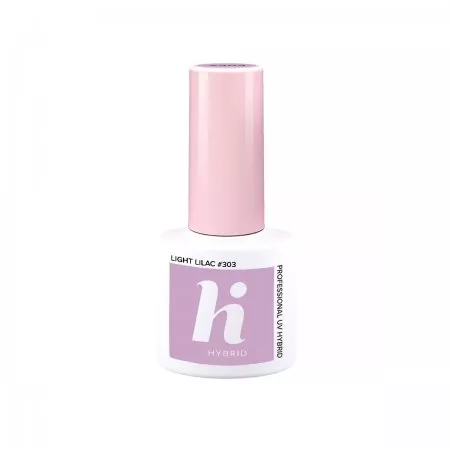 hi hybrid, lakier hybrydowy, 5ml, #303 Light Lilac