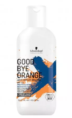 Schwarzkopf Goodbye Orange, szampon neutralizujący pomarańczowe odcienie, 300ml