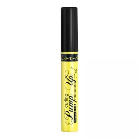 Lovely Pump Up Curling Volume Mascara pogrubiający tusz do rzęs Deep Black 8g