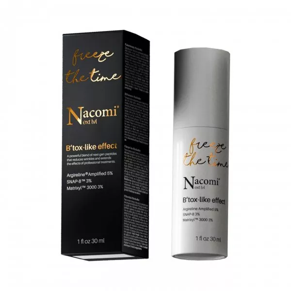 Nacomi Next Level B`tox-like effect, serum peptydowe anti-aging do twarzy, 30ml