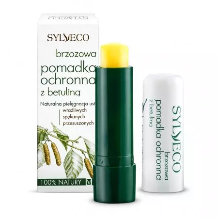 Sylveco, Brzozowa pomadka ochronna z betuliną, 4,6g