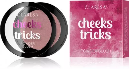 Claresa, róż CHEEKS TRICKS 03 ILLUSION 3,5g