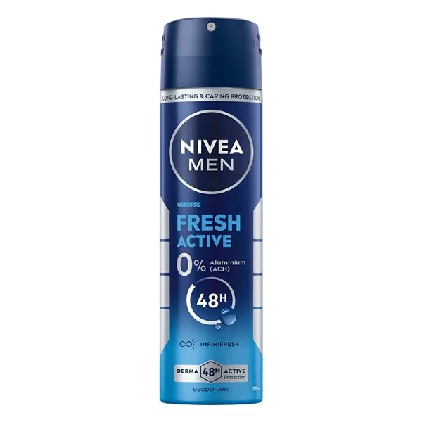 Nivea Men Fresh Active dezodorant spray 150ml (M)