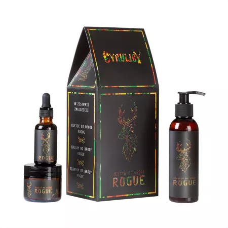 Cyrulicy Rogue, zestaw prezentowy kosmetyków do brody,