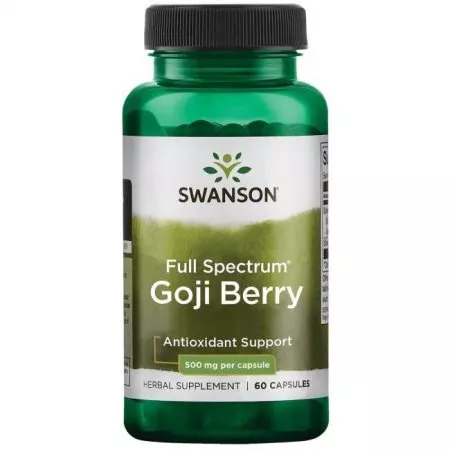 Swanson FS Goji 500mg 60 kaps
