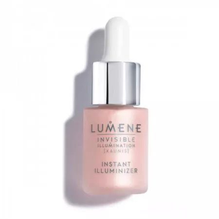 Lumene Invisible Illumination, rozświetlacz z serum, 15ml, Rosy Dawn