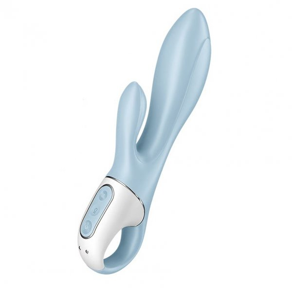 Satisfyer Air Pump Bunny 1 wibrator z funkcją pompowania Blue