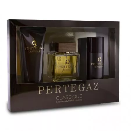 Saphir Pertegaz Classique Pour Homme zestaw woda perfumowana spray 100ml + żel pod prysznic 230ml + dezodorant 150ml (M)
