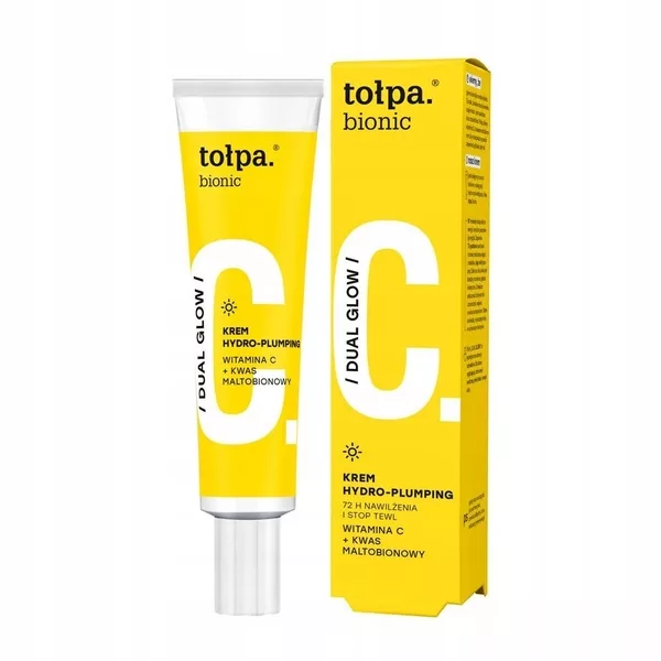 Tołpa Bionic Glow, krem na dzień hydro-pluming nawilżający, 40ml