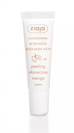 Ziaja Pielęgnacja ust, peeling do ust, słoneczne mango, 12ml