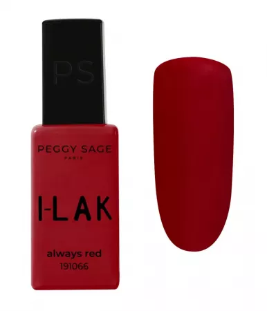 Peggy Sage I-LAK, lakier hybrydowy, always red, 11ml