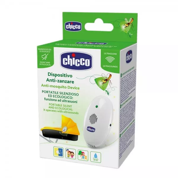 Chicco Przenośne urządzenie ultradźwiękowe odstraszające komary