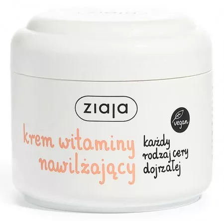 Ziaja Witaminy, nawilżający krem do twarzy, 100ml