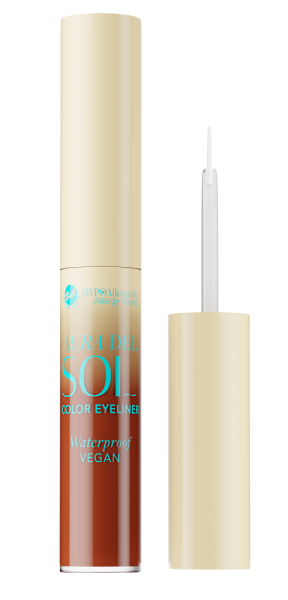 Bell HYPOAllergenic Aura Del Sol, hypoalergiczny wodoodporny eyeliner do oczu, 03, 4g
