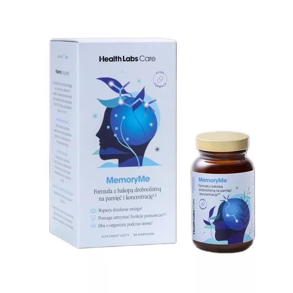 HealthLabs MemoryMe suplement diety 60 kapsułek