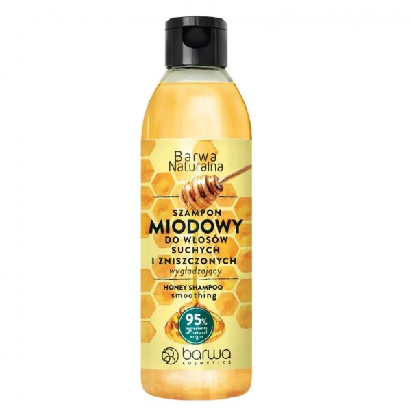 Barwa Barwa Naturalna szampon miodowy wygładzający 300ml