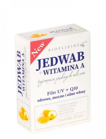 Bioelixire, olejek jedwab + wit. A, 20ml