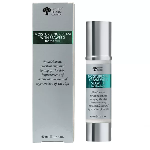 Green Pharm Cosmetic Krem nawilżający do twarzy z ekstraktem z wodorostów morskich 50ml