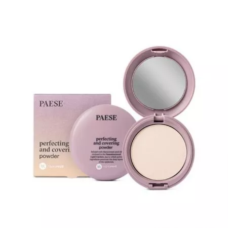 Paese, Nanorevit Perfecting and Covering Powder puder upiększająco-kryjący 01 Ivory 9g