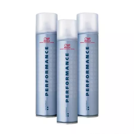 Wella Performance Extra Strong, lakier do włosów, bardzo mocny, wielopak, 3x500ml