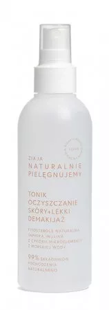 Ziaja Naturalnie Pielęgnujemy, tonik do oczyszczania skóry i lekkiego demakijażu, 200ml
