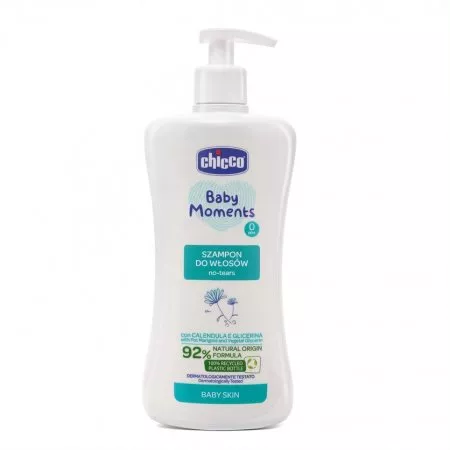Chicco Baby Moments szampon do włosów dla dzieci 0m+ 500ml