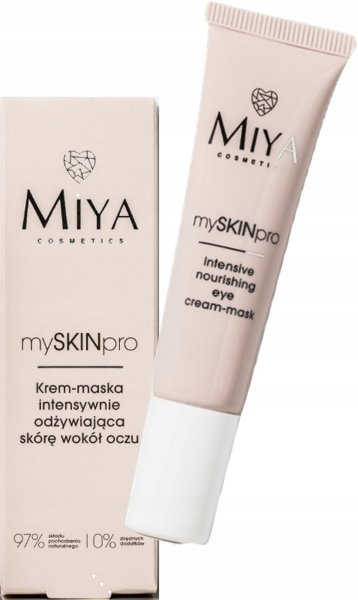 Miya Cosmetics mySKINpro, krem-maska intensywnie odżywiający skórę wokół oczu, 15ml