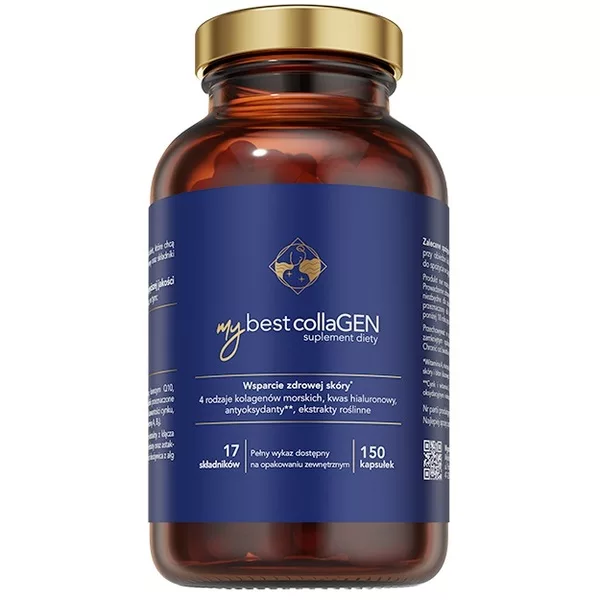 MyBestPharm MyBestCollaGEN suplement diety 120 kapsułek