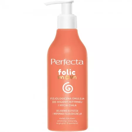 Perfecta Folic Mom fizjologiczna emulsja do higieny intymnej i mycia ciała 200ml