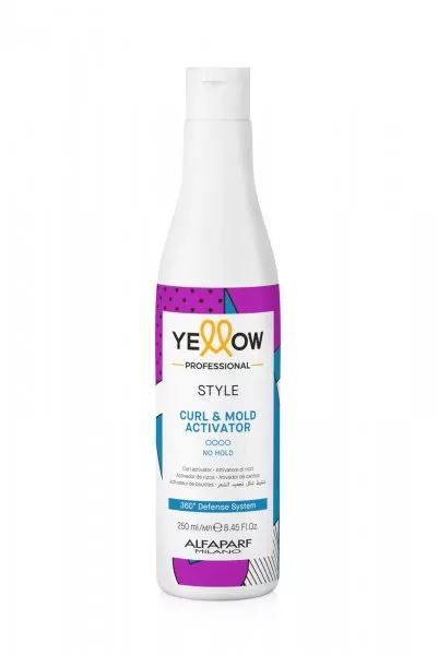 Yellow Professional Style Curl & Mold Activator, aktywator do loków, 250ml