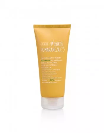 Ziaja Kokos-pomarańcza, nawilżający i świeży szampon do włosów, 200ml