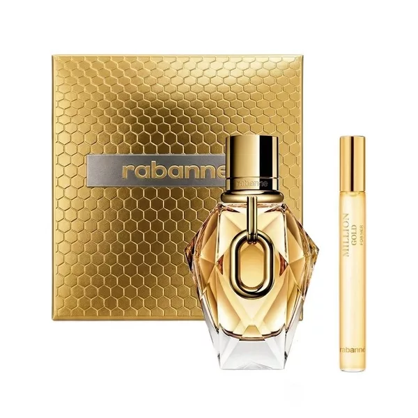 Paco Rabanne Million Gold For Her zestaw woda perfumowana spray 90ml + woda perfumowana spray 20ml (W)