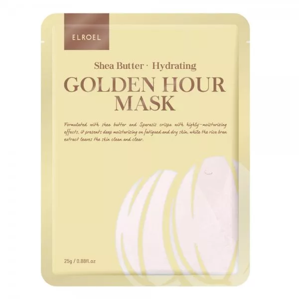 Elroel Golden Hour Mask nawilżająca maska do twarzy Shea Butter 25g