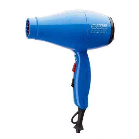 Gamma Piu 600 PRO, suszarka do włosów, 2100W, niebieska