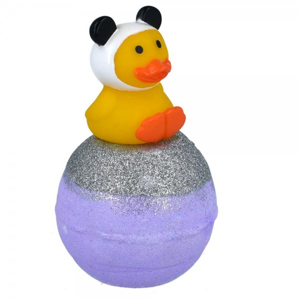 Bomb Cosmetics Quack Fu Panda Bath Blaster kula do kąpieli z zabawką 100g