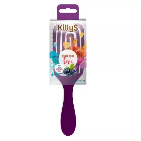 KillyS Color Love pachnąca szczotka do włosów Jagoda