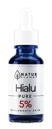 NaturPlanet Hialu-Pure Forte 5%, serum z kwasem hialuronowym, 30ml