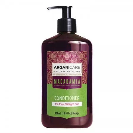 Arganicare Macadamia odżywka do suchych i zniszczonych włosów 400ml