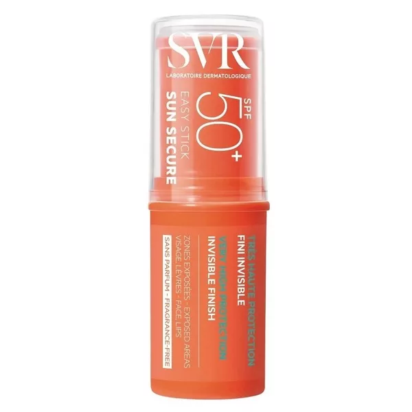 SVR Sun Secure Easy Stick SPF50+ żelowy sztyft przeciwsłoneczny 10g